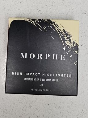 Morphe High Impact Highlighter Box in Black and Gold